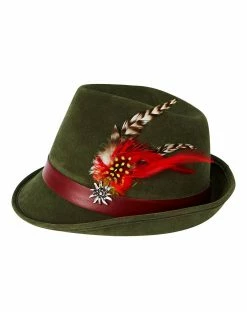 Spirit Halloween Deluxe Alpine Feather Hat -Halloween ACCESSORIES store 01477900 c