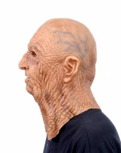 Spirit Halloween Wrinkled Man Full Mask -Halloween ACCESSORIES store 01477983 e