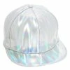 Spirit Halloween Silver Shimmer Snapback Hat