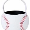 Spirit Halloween Baseball Plush Treat Bucket