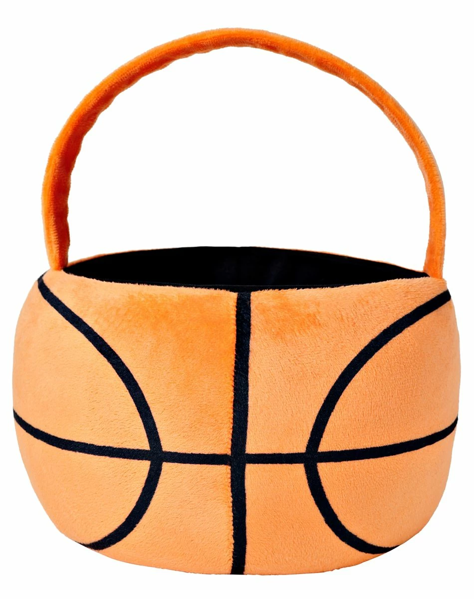 Spirit Halloween Basketball Plush Treat Bucket 1 Spirit Halloween Basketball Plush Treat Bucket