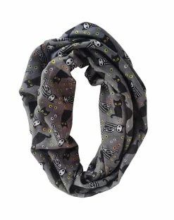 Spirit Halloween Skeleton Cat Scarf