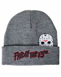 Spirit Halloween Jason Voorhees Beanie Hat - Friday the 13th