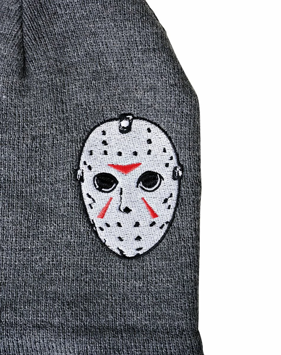 Spirit Halloween Jason Voorhees Beanie Hat - Friday the 13th 3 Spirit Halloween Jason Voorhees Beanie Hat - Friday the 13th - Image 3