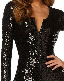Spirit Halloween Adult Sequin Romper -Halloween ACCESSORIES store 01481282 b