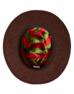 Spirit Halloween Freddy Krueger Fedora - A Nightmare on Elm Street -Halloween ACCESSORIES store 01481449 e