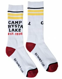Spirit Halloween Camp Crystal Lake Crew Socks - Friday the 13th