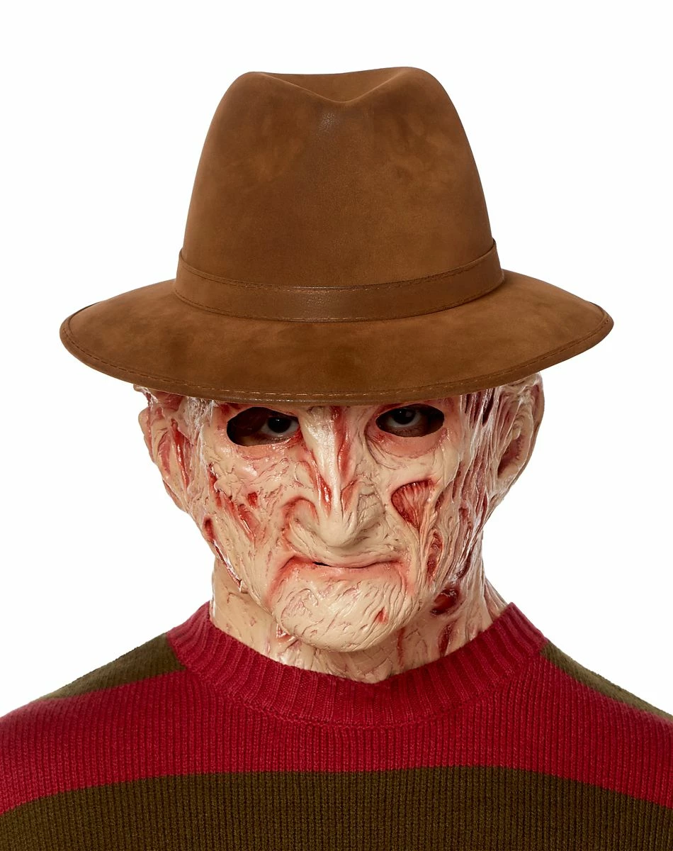 Spirit Halloween Freddy Krueger Full Mask Deluxe - A Nightmare on Elm Street 1 Spirit Halloween Freddy Krueger Full Mask Deluxe - A Nightmare on Elm Street