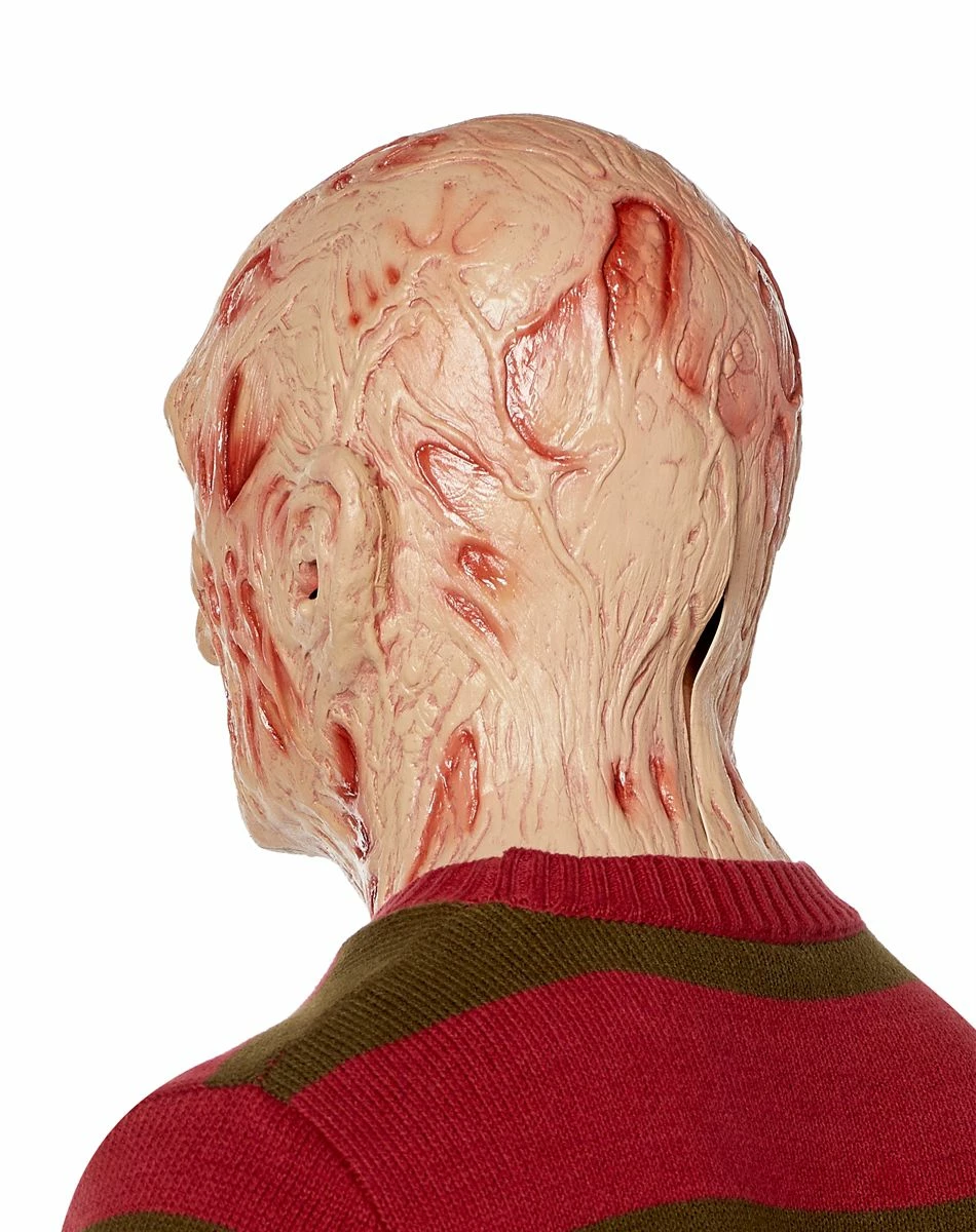 Spirit Halloween Freddy Krueger Full Mask Deluxe - A Nightmare on Elm Street 2 Spirit Halloween Freddy Krueger Full Mask Deluxe - A Nightmare on Elm Street - Image 2