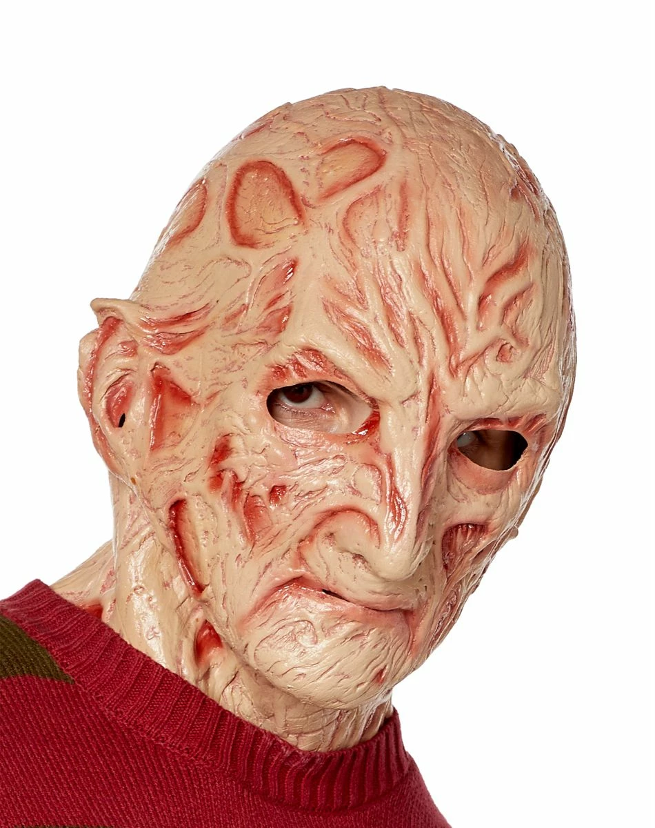 Spirit Halloween Freddy Krueger Full Mask Deluxe - A Nightmare on Elm Street 3 Spirit Halloween Freddy Krueger Full Mask Deluxe - A Nightmare on Elm Street - Image 3
