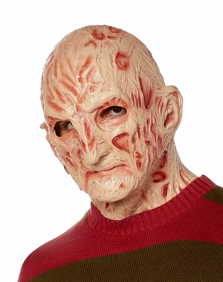 Spirit Halloween Freddy Krueger Full Mask Deluxe - A Nightmare on Elm Street 4 Spirit Halloween Freddy Krueger Full Mask Deluxe - A Nightmare on Elm Street - Image 4