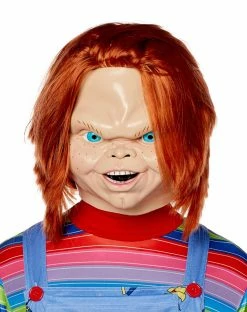 Spirit Halloween Evil Chucky Full Mask - Child's Play 2