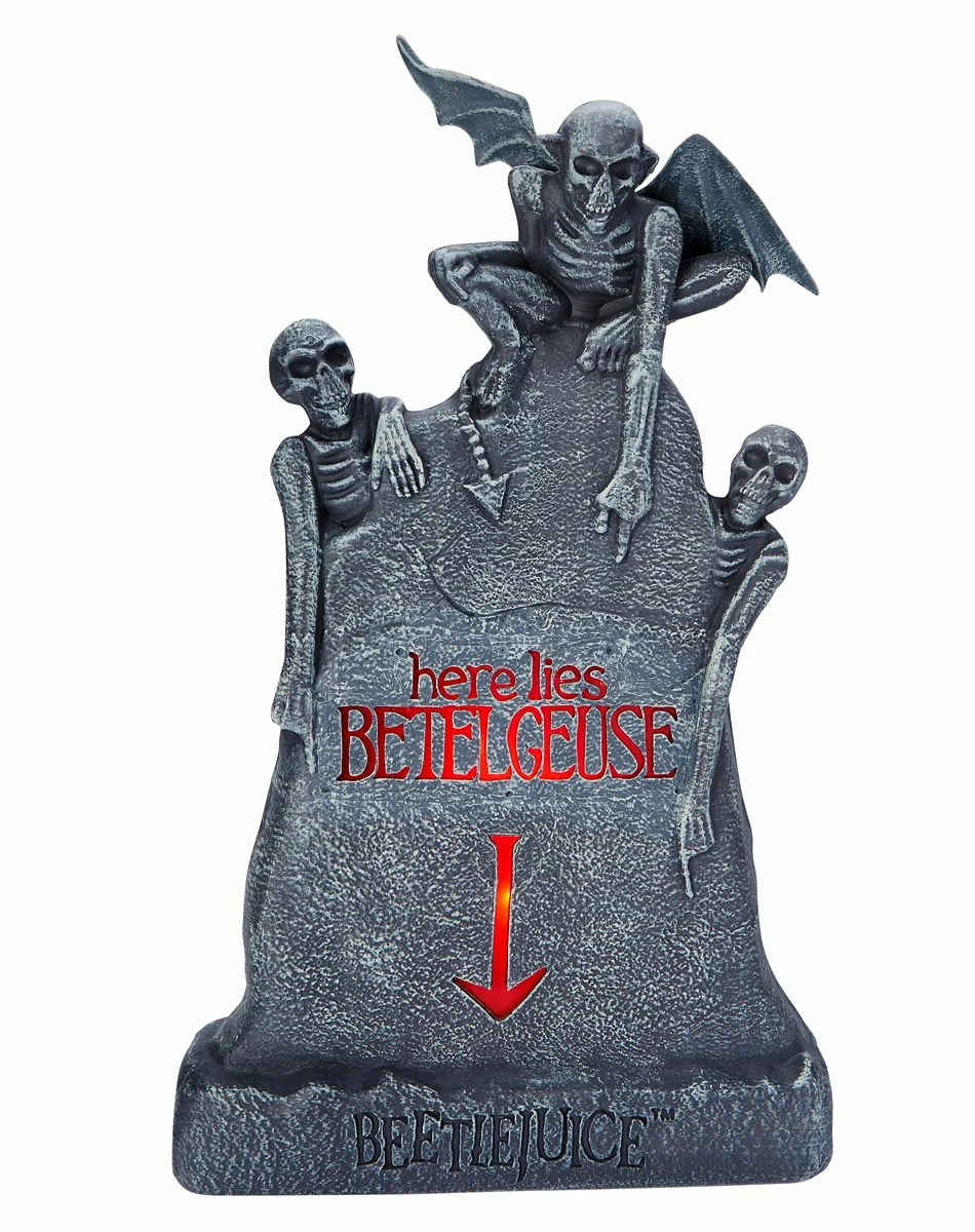 Spirit Halloween LED Here Lies Beetlejuice Tombstone 1 Spirit Halloween LED Here Lies Beetlejuice Tombstone