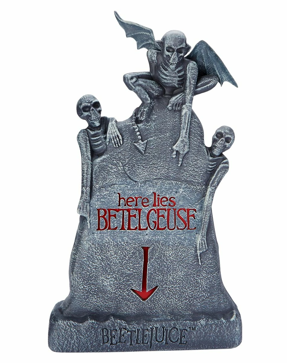Spirit Halloween LED Here Lies Beetlejuice Tombstone 2 Spirit Halloween LED Here Lies Beetlejuice Tombstone - Image 2