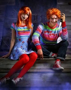 Spirit Halloween Adult Chucky Sweater -Halloween ACCESSORIES store 01483668 c