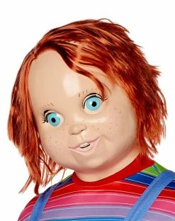 Spirit Halloween Good Guy Chucky Full Mask - Child's Play 2 5 Spirit Halloween Good Guy Chucky Full Mask - Child's Play 2 -Halloween ACCESSORIES store 01484211 c