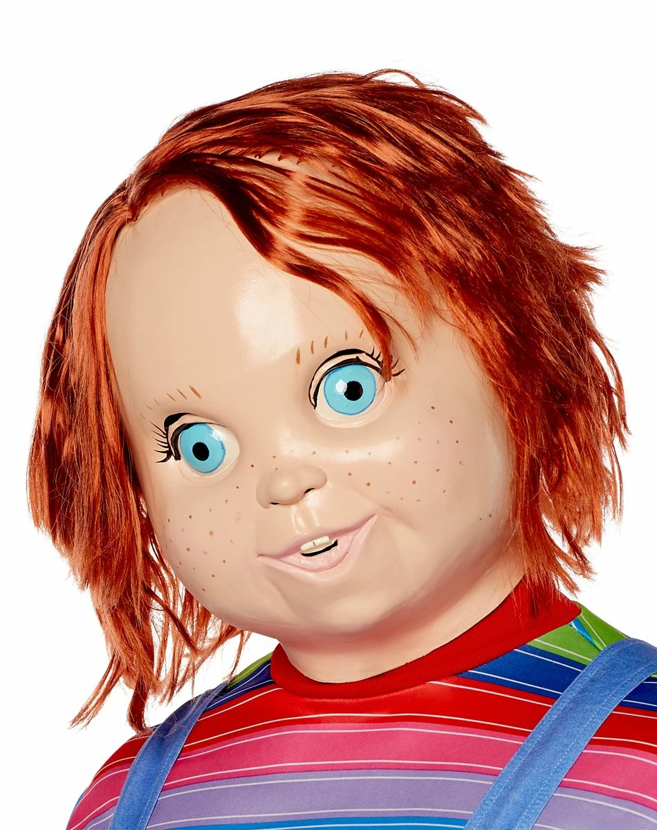 Spirit Halloween Good Guy Chucky Full Mask - Child's Play 2 3 Spirit Halloween Good Guy Chucky Full Mask - Child's Play 2 - Image 3