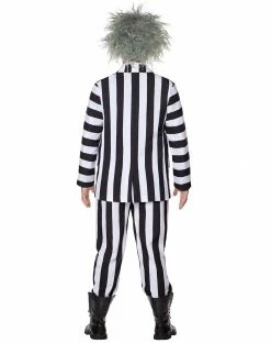Spirit Halloween Adult Beetlejuice Striped Plus Size Suit -Halloween ACCESSORIES store 01484286 b
