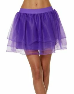Spirit Halloween Purple Skirt