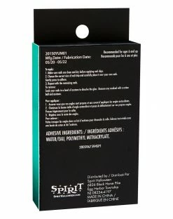 Spirit Halloween Kids Twilight Press On Matte Black Nails -Halloween ACCESSORIES store 01486141 d