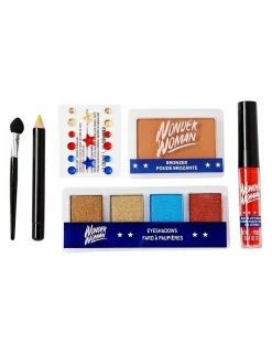 Spirit Halloween Adult Wonder Woman Makeup Kit - DC Comics