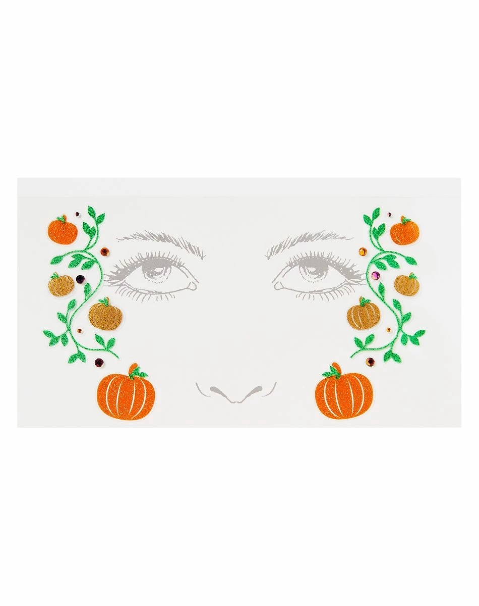 Spirit Halloween Pumpkin Face Decal 1 Spirit Halloween Pumpkin Face Decal