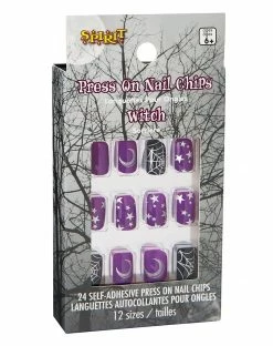 Spirit Halloween Kids Twilight Press On Witch Nails -Halloween ACCESSORIES store 01486893 c