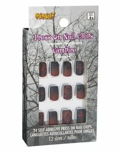 Spirit Halloween Kids Twilight Press On Vampire Nails -Halloween ACCESSORIES store 01486901 c