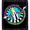 Spirit Halloween Reversible Beetlejuice Fleece Blanket