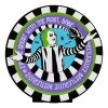 Spirit Halloween Round Beetlejuice Tabletop Sign