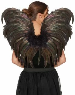 Spirit Halloween Fallen Angel Oil Slick Wings