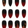 Spirit Halloween Devil Flame Press on Nails