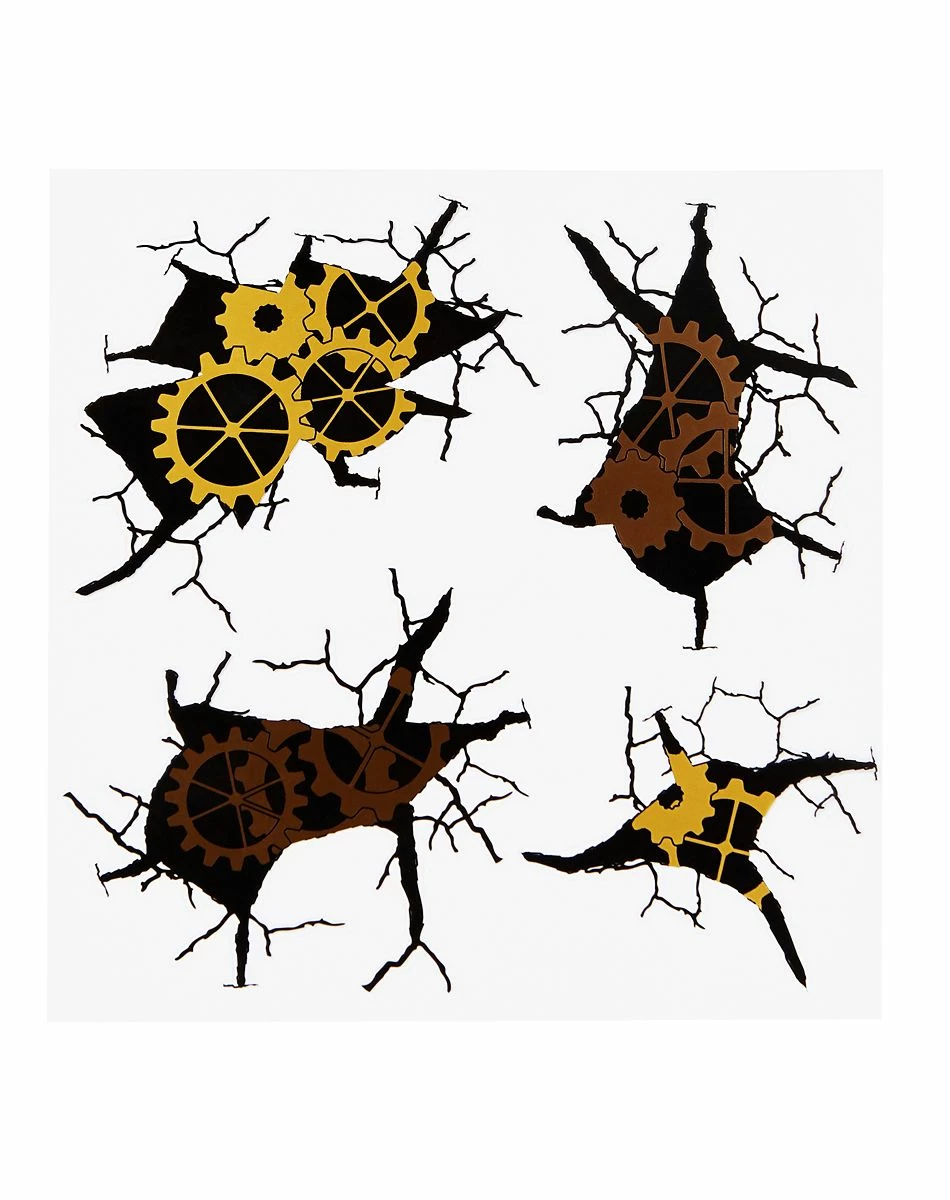 Spirit Halloween Steampunk Body Tattoos 2 Spirit Halloween Steampunk Body Tattoos - Image 2