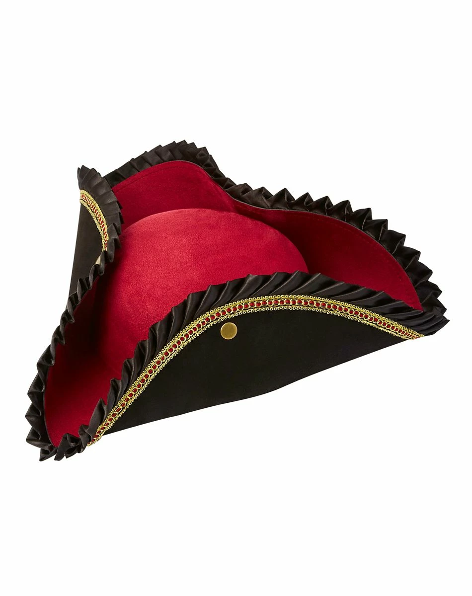 Spirit Halloween Ruffle Pirate Hat Deluxe 2 Spirit Halloween Ruffle Pirate Hat Deluxe - Image 2