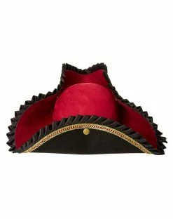 Spirit Halloween Ruffle Pirate Hat Deluxe 7 Spirit Halloween Ruffle Pirate Hat Deluxe -Halloween ACCESSORIES store 01489798 c