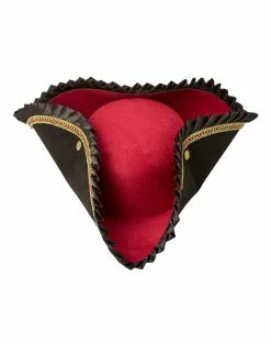 Spirit Halloween Ruffle Pirate Hat Deluxe 8 Spirit Halloween Ruffle Pirate Hat Deluxe -Halloween ACCESSORIES store 01489798 d