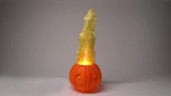Spirit Halloween Light-Up Flaming Pumpkin - Trick 'r Treat -Halloween ACCESSORIES store 01490200 AVS