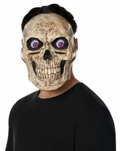 Spirit Halloween Light-Up Digiteyes Half Mask