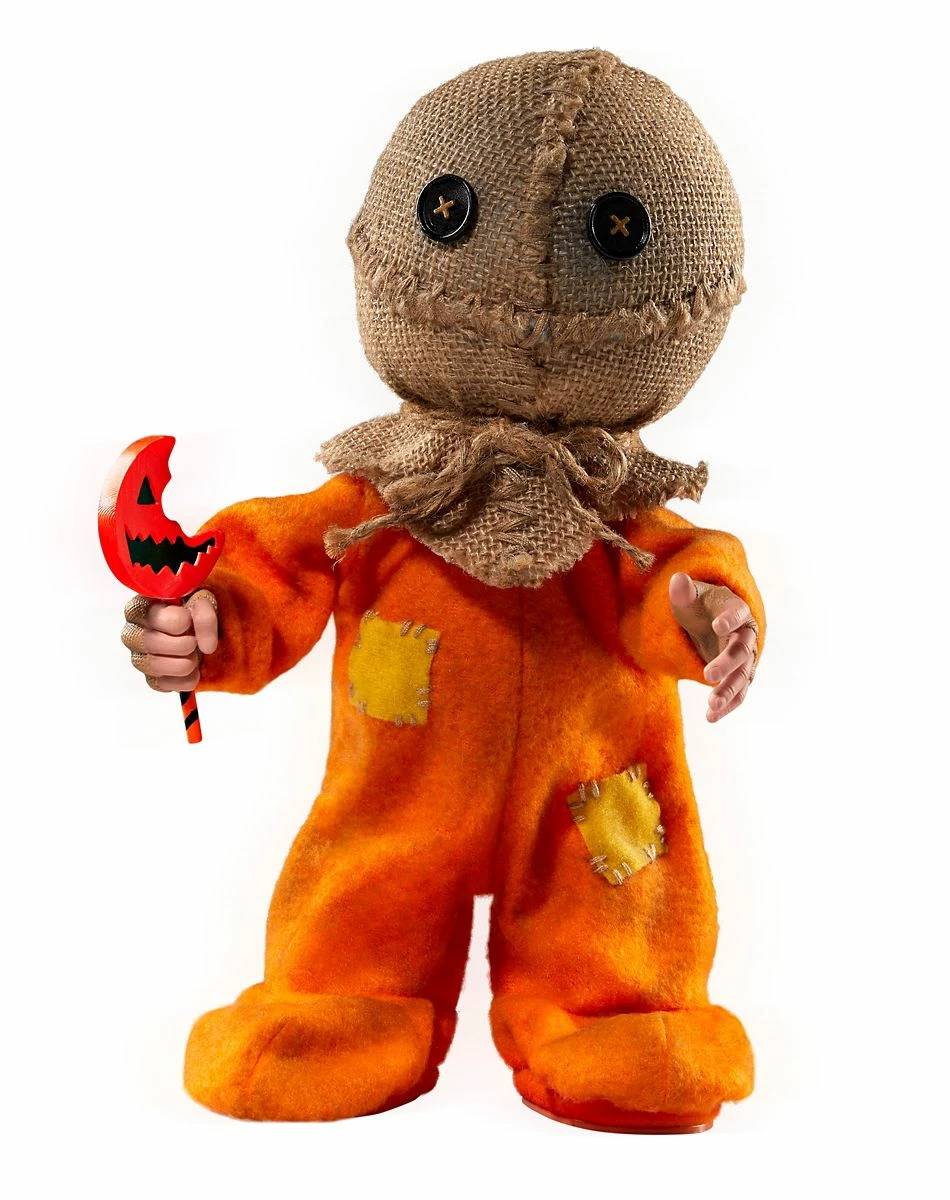 Spirit Halloween Sam Animated Sidestepper Decoration - Trick 'r Treat 1 Spirit Halloween Sam Animated Sidestepper Decoration - Trick 'r Treat