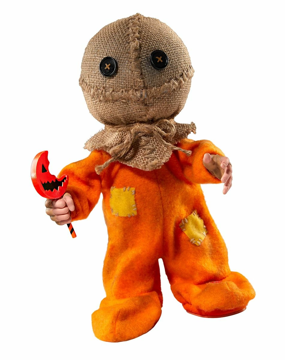 Spirit Halloween Sam Animated Sidestepper Decoration - Trick 'r Treat 2 Spirit Halloween Sam Animated Sidestepper Decoration - Trick 'r Treat - Image 2