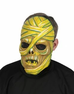 Spirit Halloween Vintage Mummy Half Mask -Halloween ACCESSORIES store 01490317 d