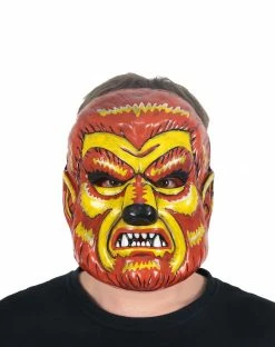 Spirit Halloween Vintage Werewolf Half Mask