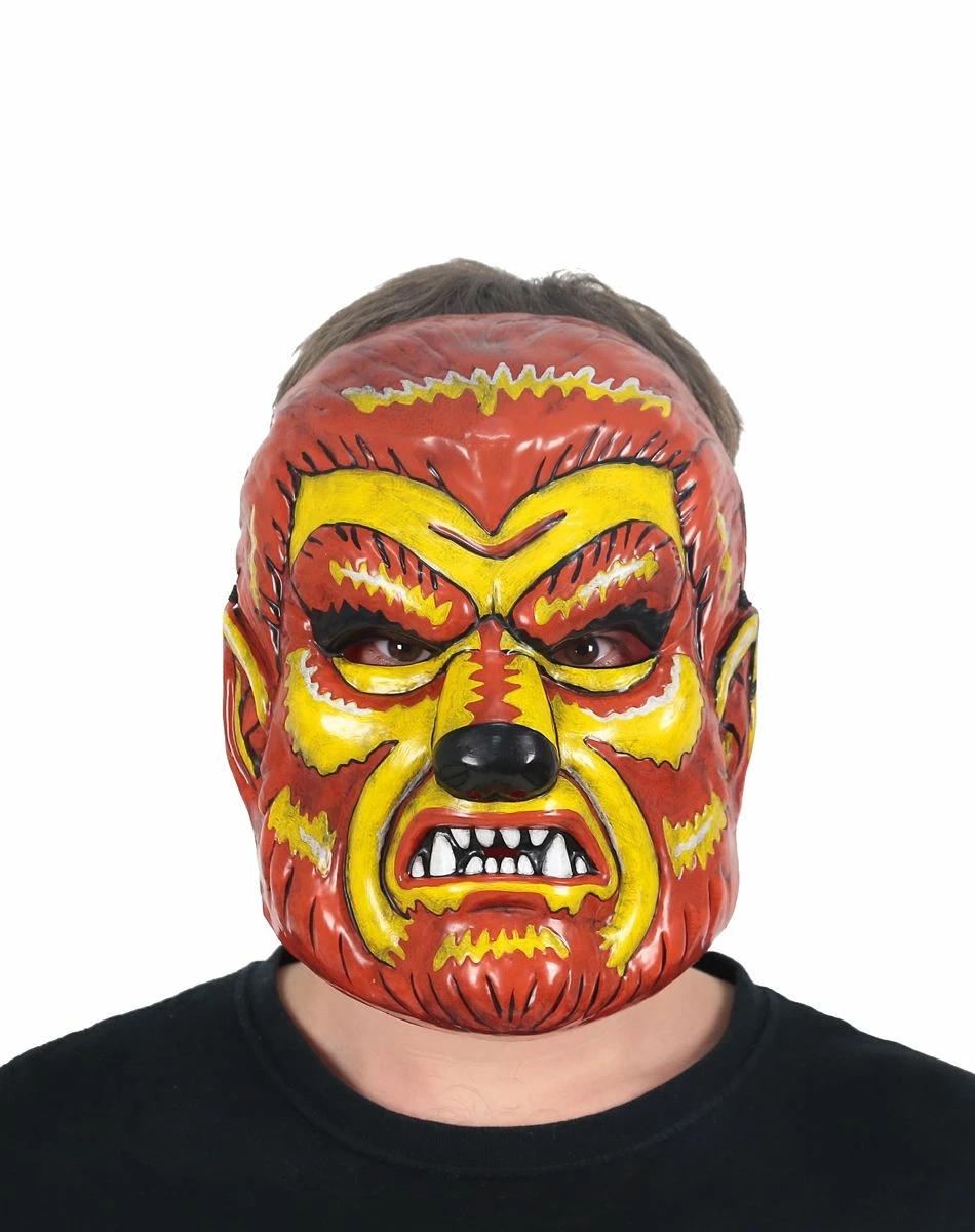 Spirit Halloween Vintage Werewolf Half Mask 1 Spirit Halloween Vintage Werewolf Half Mask