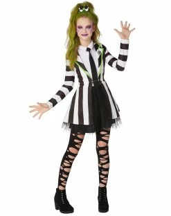 Spirit Halloween Kids Beetlejuice Dress -Halloween ACCESSORIES store 01491117 b