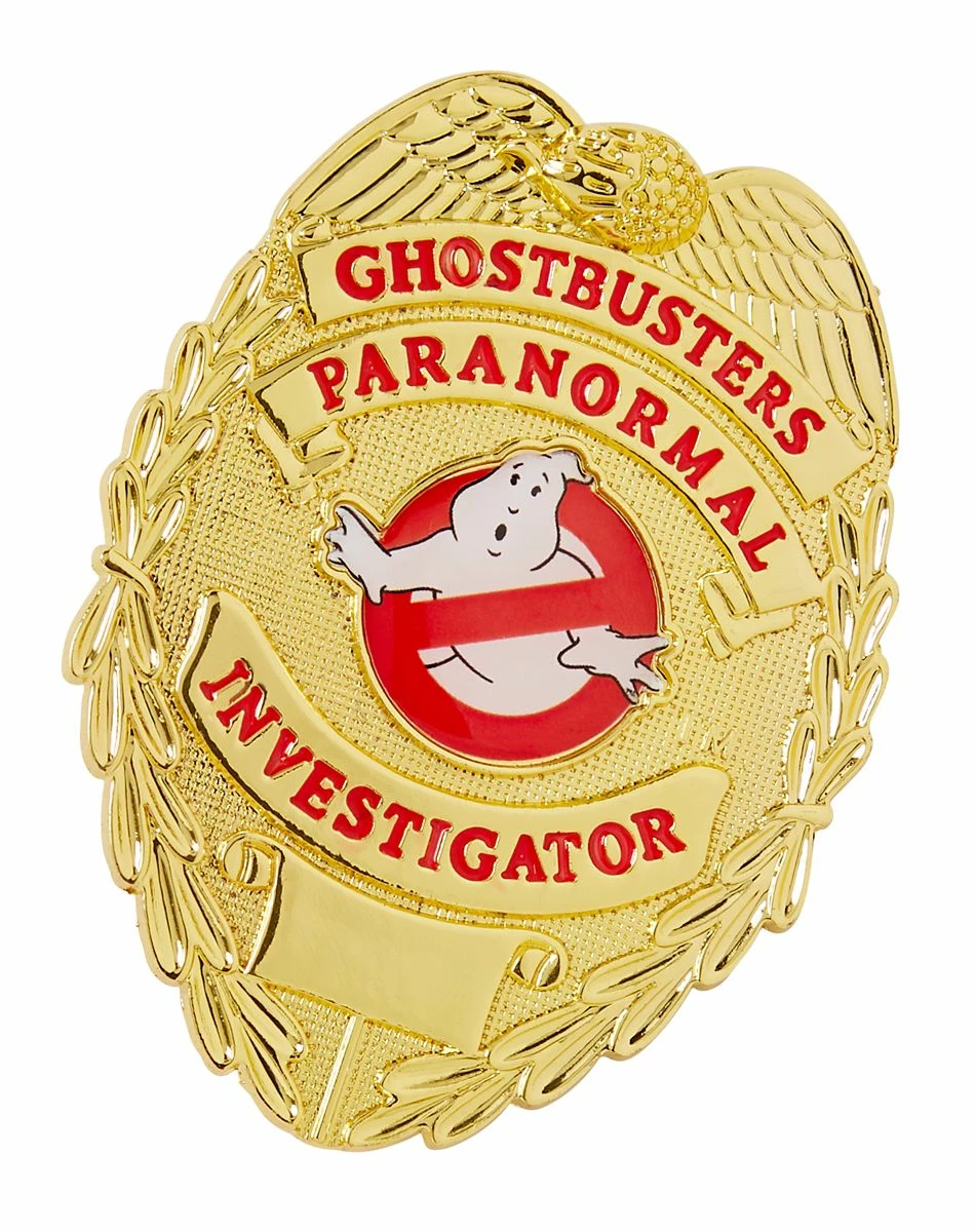 Spirit Halloween Paranormal Investigator Badge - Ghostbusters 1 Spirit Halloween Paranormal Investigator Badge - Ghostbusters