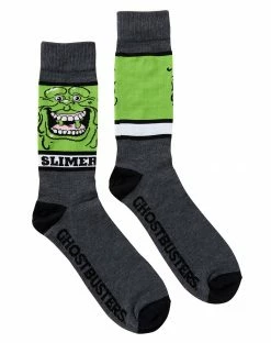 Spirit Halloween Slimer Crew Socks - Ghostbusters
