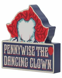 Spirit Halloween Pennywise the Dancing Clown Tabletop Sign - It -Halloween ACCESSORIES store 01492339 c