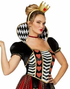 Spirit Halloween Adult Queen of Hearts Costume 7 Spirit Halloween Adult Queen of Hearts Costume -Halloween ACCESSORIES store 01493808 c