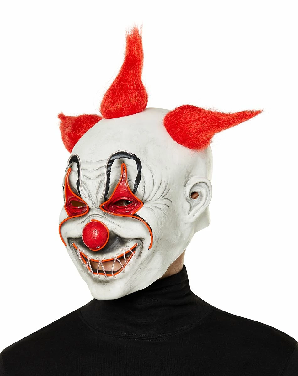 Spirit Halloween Light-Up Krazy Clown Mask 3 Spirit Halloween Light-Up Krazy Clown Mask - Image 3