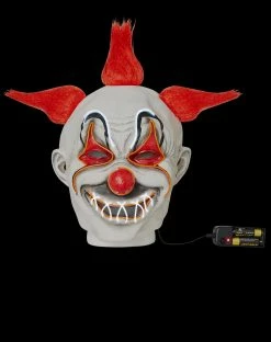 Spirit Halloween Light-Up Krazy Clown Mask 9 Spirit Halloween Light-Up Krazy Clown Mask -Halloween ACCESSORIES store 01494319 g